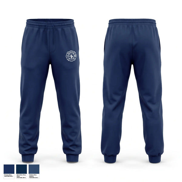 Sweatpants, Station 151, Fire Department, Teamtime, Team time, sublimation, custom sports apparel, team uniforms, spirit wear, spiritwear, sports uniforms, custom shirts, team store, custom team store, fundraiser sports, apparel fundraiser