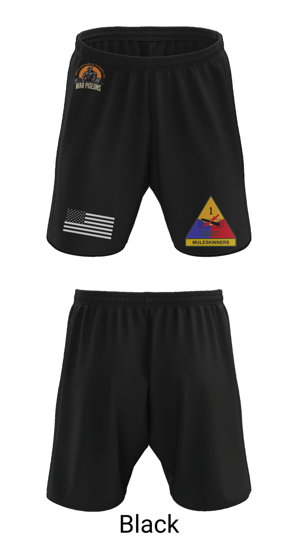Athletic Shorts With Pockets, 261st War Pigeons, Army, Teamtime, Team time, sublimation, custom sports apparel, team uniforms, spirit wear, spiritwear, sports uniforms, custom shirts, team store, custom team store, fundraiser sports, apparel fundraiser
