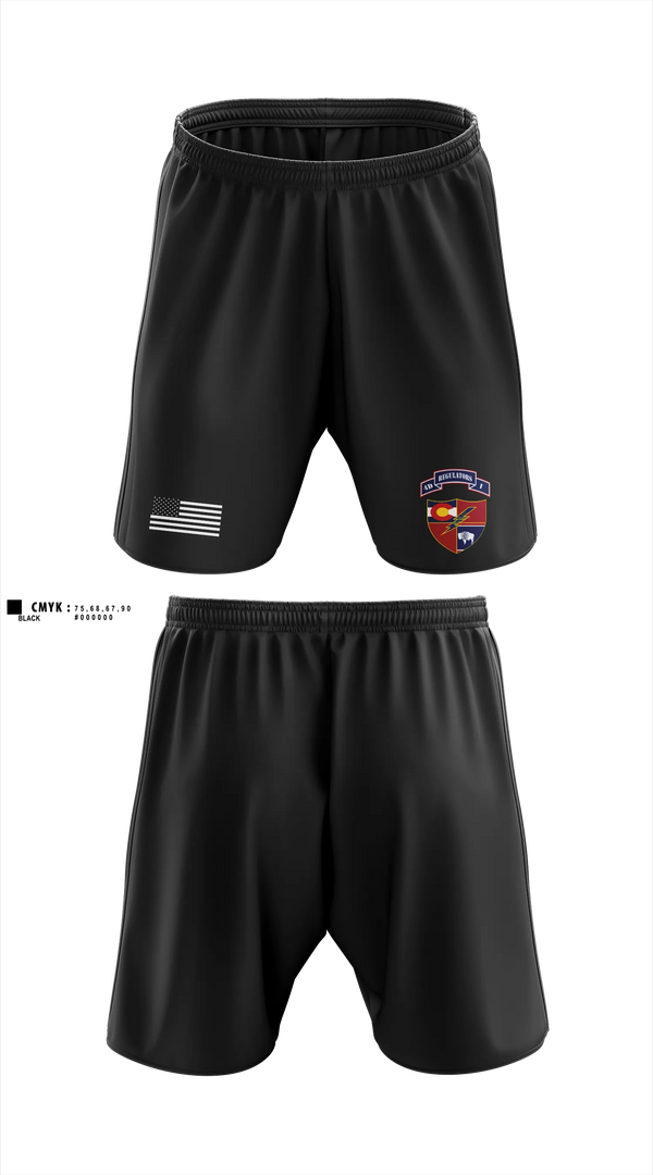 Athletic Shorts With Pockets, Cheyenne US Army Recruiting Company, Army, Teamtime, Team time, sublimation, custom sports apparel, team uniforms, spirit wear, spiritwear, sports uniforms, custom shirts, team store, custom team store, fundraiser sports, apparel fundraiser