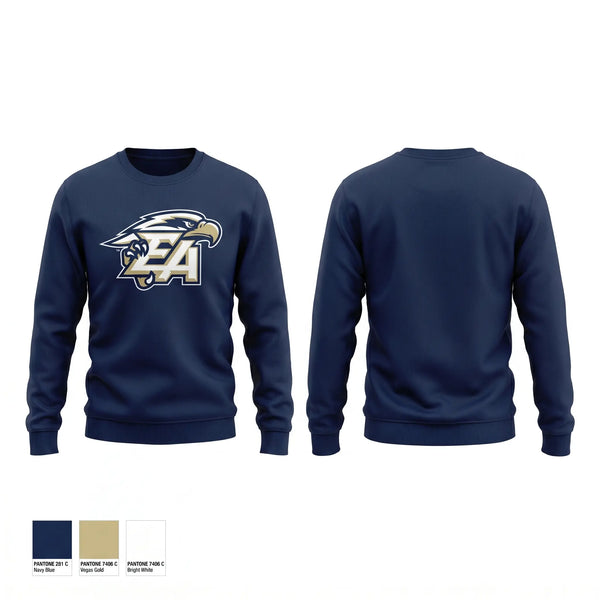 Crew Neck Sweatshirt, Everett Alvarez Eagles, Women's Basketball, Teamtime, Team time, sublimation, custom sports apparel, team uniforms, spirit wear, spiritwear, sports uniforms, custom shirts, team store, custom team store, fundraiser sports, apparel fundraiser