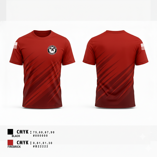 Old School Cotton Feel Shirt, Kankakee Twp Fire, , Teamtime, Team time, sublimation, custom sports apparel, team uniforms, spirit wear, spiritwear, sports uniforms, custom shirts, team store, custom team store, fundraiser sports, apparel fundraiser