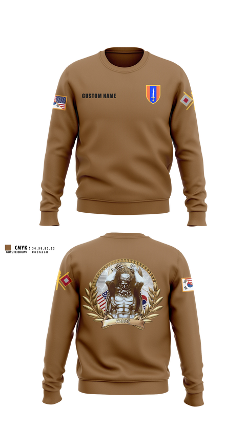 Crew Neck Sweatshirt, Alpha Company 304th ESB-E, Army, Teamtime, Team time, sublimation, custom sports apparel, team uniforms, spirit wear, spiritwear, sports uniforms, custom shirts, team store, custom team store, fundraiser sports, apparel fundraiser