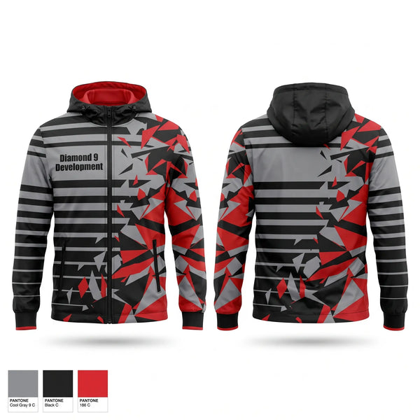 Windbreaker, Diamond 9 Development, Baseball, Teamtime, Team time, sublimation, custom sports apparel, team uniforms, spirit wear, spiritwear, sports uniforms, custom shirts, team store, custom team store, fundraiser sports, apparel fundraiser
