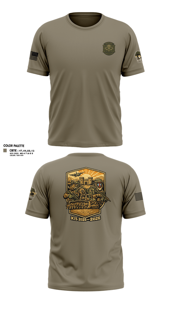 Short Sleeve Performance Shirt, 180th ESC Kismayo, Army, Teamtime, Team time, sublimation, custom sports apparel, team uniforms, spirit wear, spiritwear, sports uniforms, custom shirts, team store, custom team store, fundraiser sports, apparel fundraiser