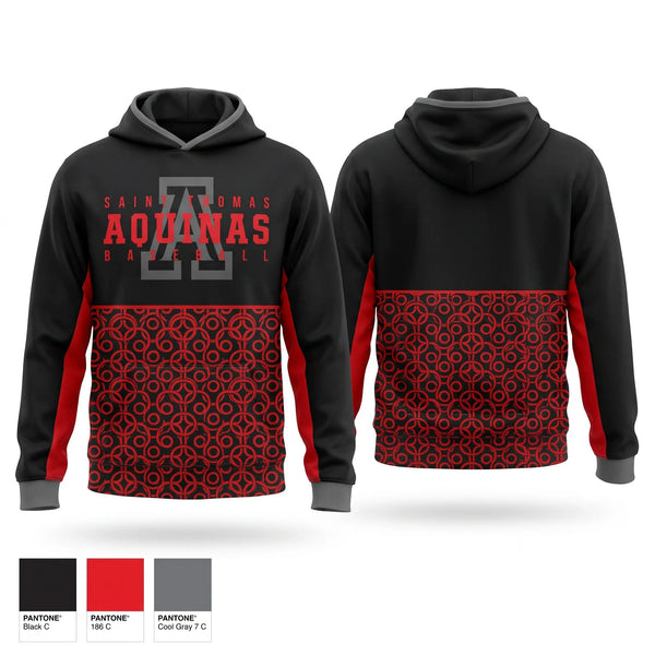 Hoodie, St. Thomas Aquinas, Baseball, Teamtime, Team time, sublimation, custom sports apparel, team uniforms, spirit wear, spiritwear, sports uniforms, custom shirts, team store, custom team store, fundraiser sports, apparel fundraiser