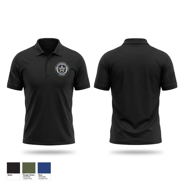 Short Sleeve Performance Polo, US Marshals PNVOTF, Police, Teamtime, Team time, sublimation, custom sports apparel, team uniforms, spirit wear, spiritwear, sports uniforms, custom shirts, team store, custom team store, fundraiser sports, apparel fundraiser