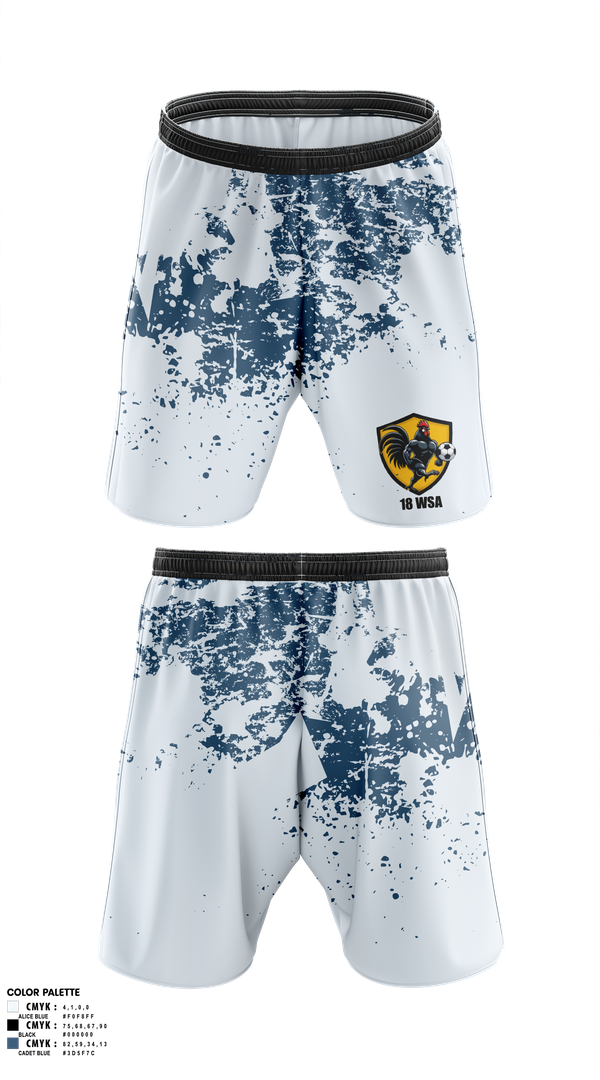 Mens Soccer Shorts, 18 WSA, Men's Soccer, Teamtime, Team time, sublimation, custom sports apparel, team uniforms, spirit wear, spiritwear, sports uniforms, custom shirts, team store, custom team store, fundraiser sports, apparel fundraiser