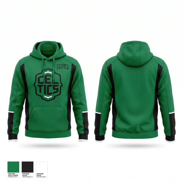 Hoodie, CELTICS, Men's Basketball, Teamtime, Team time, sublimation, custom sports apparel, team uniforms, spirit wear, spiritwear, sports uniforms, custom shirts, team store, custom team store, fundraiser sports, apparel fundraiser