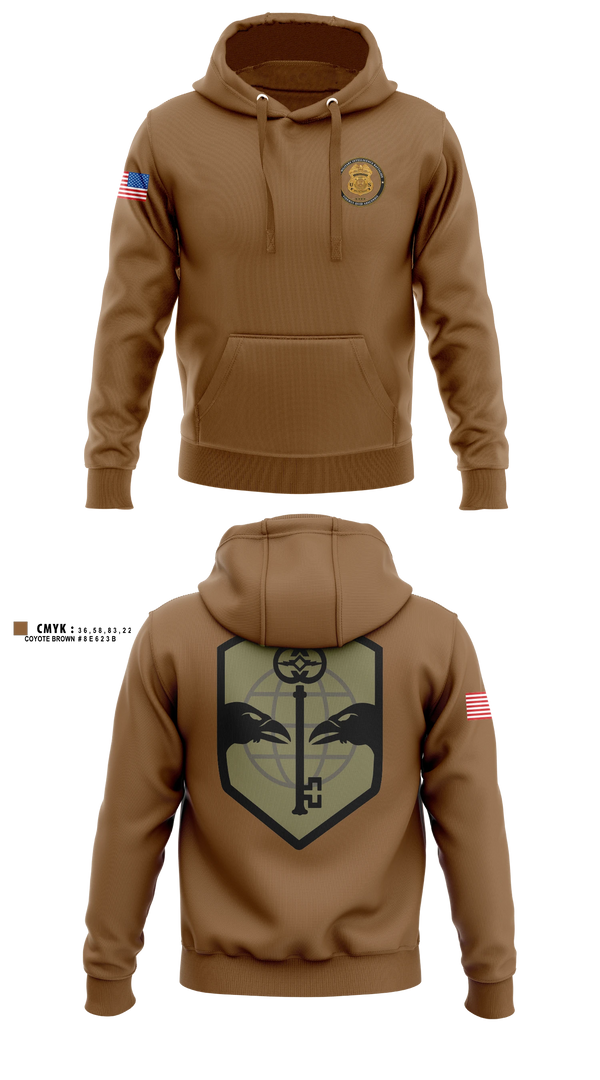 Hoodie, 752d Military Intelligence, Army, Teamtime, Team time, sublimation, custom sports apparel, team uniforms, spirit wear, spiritwear, sports uniforms, custom shirts, team store, custom team store, fundraiser sports, apparel fundraiser