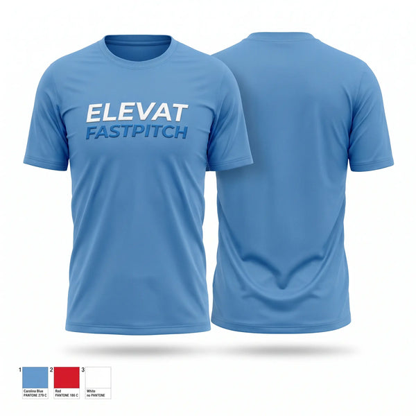 Short Sleeve Performance Shirt, Elevate, Softball, Teamtime, Team time, sublimation, custom sports apparel, team uniforms, spirit wear, spiritwear, sports uniforms, custom shirts, team store, custom team store, fundraiser sports, apparel fundraiser
