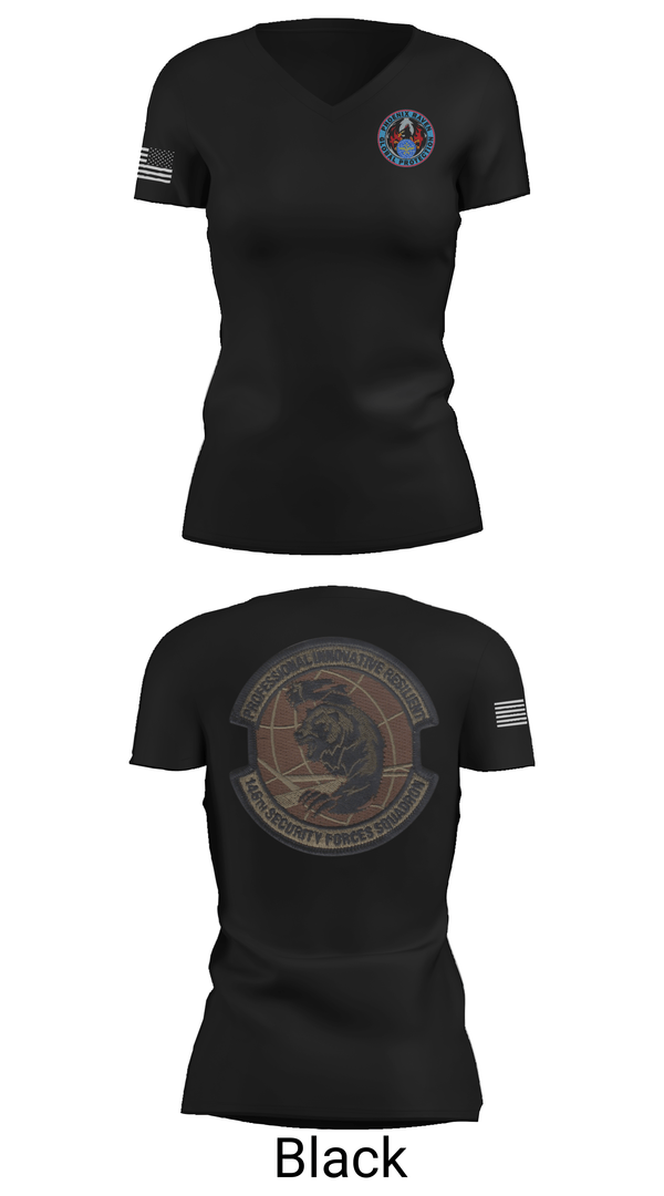 Womens Short Sleeve Vneck Shirt, 146 Ravens, Air Force, Teamtime, Team time, sublimation, custom sports apparel, team uniforms, spirit wear, spiritwear, sports uniforms, custom shirts, team store, custom team store, fundraiser sports, apparel fundraiser