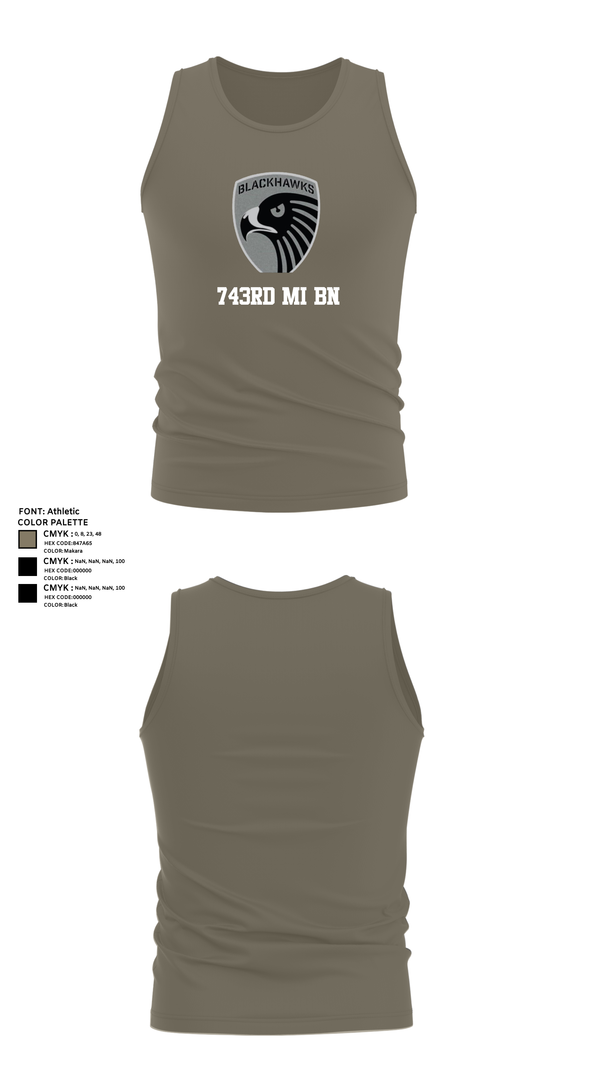 Tank Top, 743rd MI BN, , Teamtime, Team time, sublimation, custom sports apparel, team uniforms, spirit wear, spiritwear, sports uniforms, custom shirts, team store, custom team store, fundraiser sports, apparel fundraiser