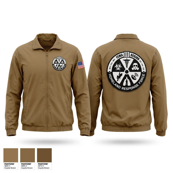 Windbreaker, Region III Homeland Response Force, National Guard, Teamtime, Team time, sublimation, custom sports apparel, team uniforms, spirit wear, spiritwear, sports uniforms, custom shirts, team store, custom team store, fundraiser sports, apparel fundraiser