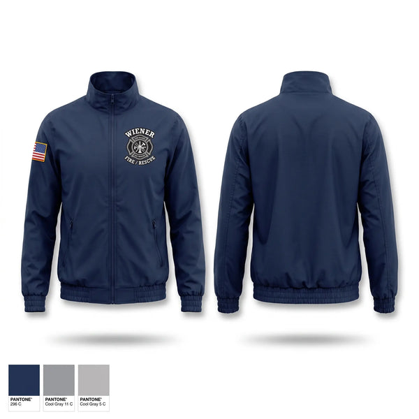 Windbreaker, Weiner fire department, Fire Department, Teamtime, Team time, sublimation, custom sports apparel, team uniforms, spirit wear, spiritwear, sports uniforms, custom shirts, team store, custom team store, fundraiser sports, apparel fundraiser
