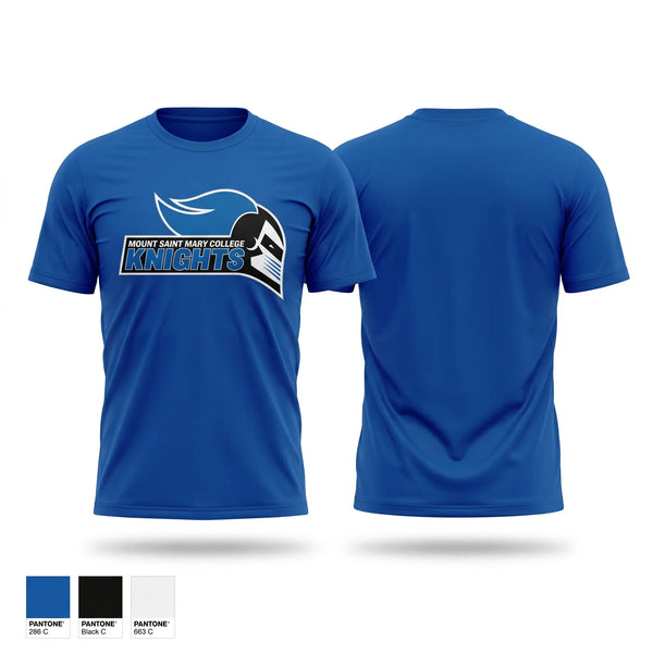 Short Sleeve Performance Shirt, Mount Saint Mary College Swimming, Swimming, Teamtime, Team time, sublimation, custom sports apparel, team uniforms, spirit wear, spiritwear, sports uniforms, custom shirts, team store, custom team store, fundraiser sports, apparel fundraiser