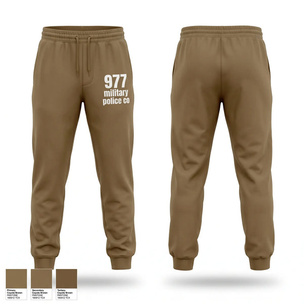 Sweatpants, 977 military police co, Army, Teamtime, Team time, sublimation, custom sports apparel, team uniforms, spirit wear, spiritwear, sports uniforms, custom shirts, team store, custom team store, fundraiser sports, apparel fundraiser