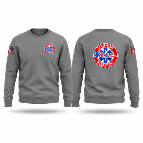 Crew Neck Sweatshirt, Southern Paramedics Services, EMS/EMT, Teamtime, Team time, sublimation, custom sports apparel, team uniforms, spirit wear, spiritwear, sports uniforms, custom shirts, team store, custom team store, fundraiser sports, apparel fundraiser