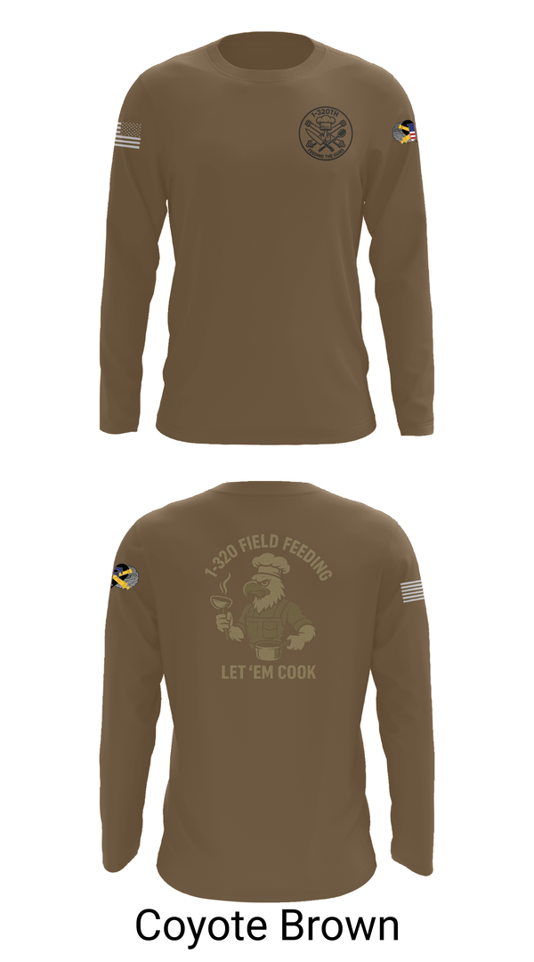 Long Sleeve Performance Shirt, 1-320th, , Teamtime, Team time, sublimation, custom sports apparel, team uniforms, spirit wear, spiritwear, sports uniforms, custom shirts, team store, custom team store, fundraiser sports, apparel fundraiser