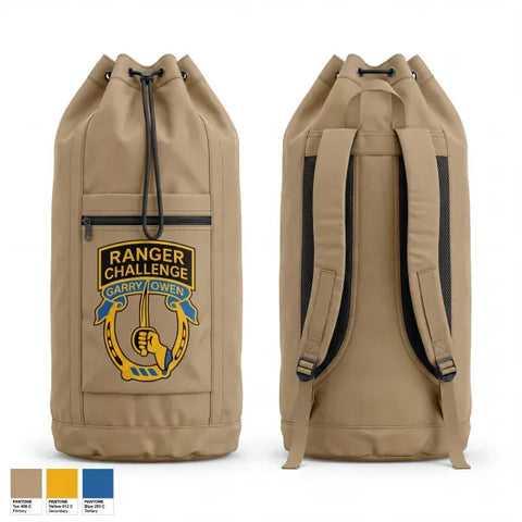 Gear Bag, Garry Owen ROTC, Army, Teamtime, Team time, sublimation, custom sports apparel, team uniforms, spirit wear, spiritwear, sports uniforms, custom shirts, team store, custom team store, fundraiser sports, apparel fundraiser