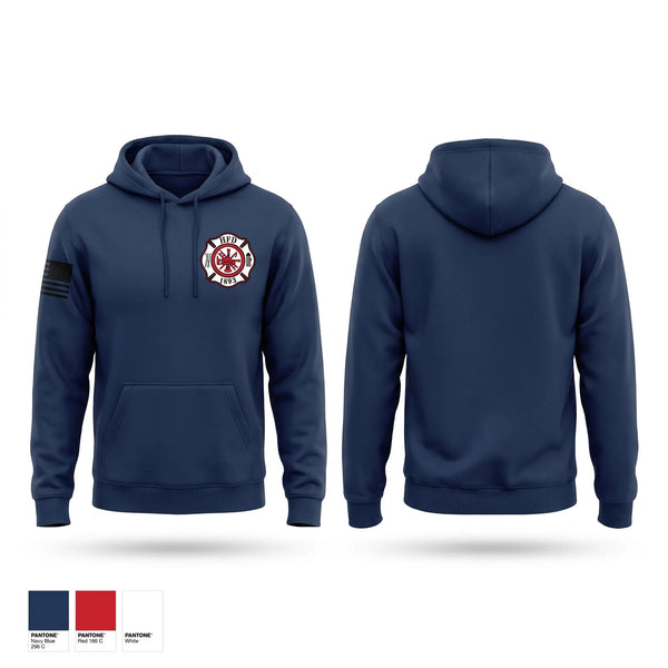 Hoodie, Hallock Fire, Fire Department, Teamtime, Team time, sublimation, custom sports apparel, team uniforms, spirit wear, spiritwear, sports uniforms, custom shirts, team store, custom team store, fundraiser sports, apparel fundraiser