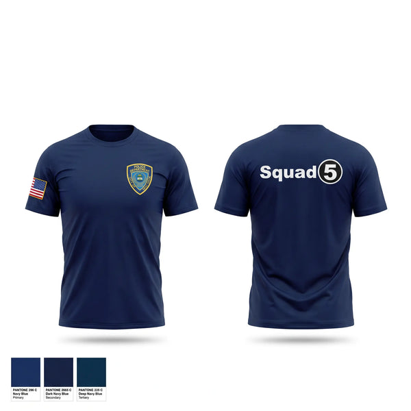 Short Sleeve Performance Shirt, Squad Five, Police, Teamtime, Team time, sublimation, custom sports apparel, team uniforms, spirit wear, spiritwear, sports uniforms, custom shirts, team store, custom team store, fundraiser sports, apparel fundraiser