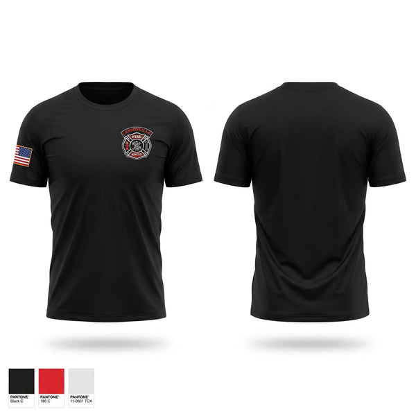 Short Sleeve Performance Shirt, Carsonville Fire & Rescue, Fire Department, Teamtime, Team time, sublimation, custom sports apparel, team uniforms, spirit wear, spiritwear, sports uniforms, custom shirts, team store, custom team store, fundraiser sports, apparel fundraiser