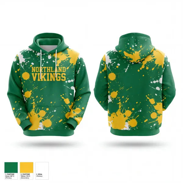 Hoodie, Northland Vikings, Track & Field, Teamtime, Team time, sublimation, custom sports apparel, team uniforms, spirit wear, spiritwear, sports uniforms, custom shirts, team store, custom team store, fundraiser sports, apparel fundraiser