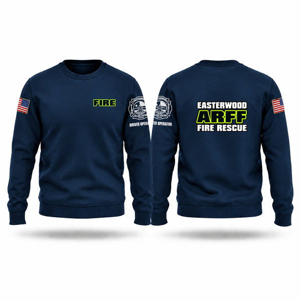 Crew Neck Sweatshirt, Easterwood Fire Rescue ( Protec Fire Services), Fire Department, Teamtime, Team time, sublimation, custom sports apparel, team uniforms, spirit wear, spiritwear, sports uniforms, custom shirts, team store, custom team store, fundraiser sports, apparel fundraiser
