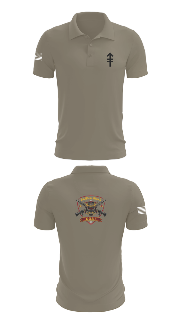 Short Sleeve Performance Polo, 12 LCT, Marines, Teamtime, Team time, sublimation, custom sports apparel, team uniforms, spirit wear, spiritwear, sports uniforms, custom shirts, team store, custom team store, fundraiser sports, apparel fundraiser