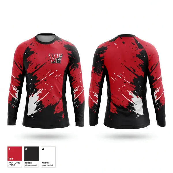 Long Sleeve Performance Shirt, Winchester High School Softball, Softball, Teamtime, Team time, sublimation, custom sports apparel, team uniforms, spirit wear, spiritwear, sports uniforms, custom shirts, team store, custom team store, fundraiser sports, apparel fundraiser