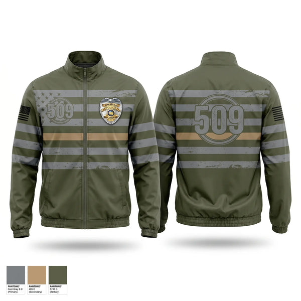 Windbreaker, Wakarusa, Police, Teamtime, Team time, sublimation, custom sports apparel, team uniforms, spirit wear, spiritwear, sports uniforms, custom shirts, team store, custom team store, fundraiser sports, apparel fundraiser