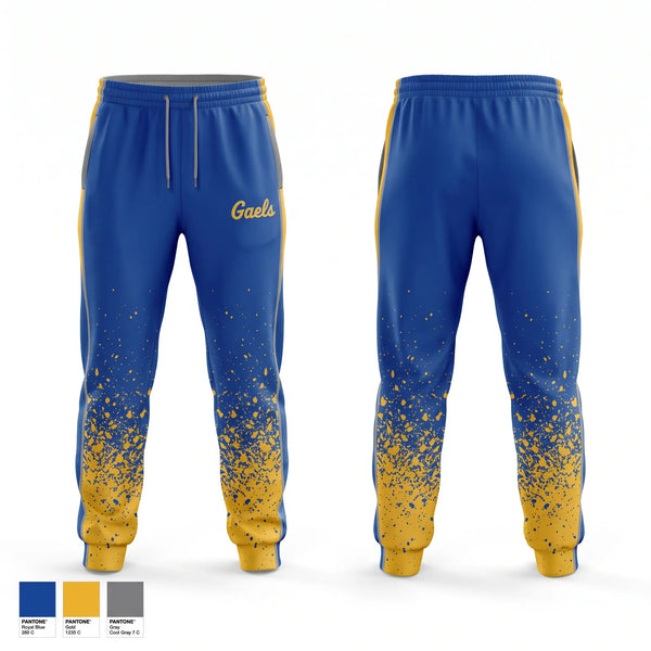 Sweatpants, Gaels, Men's Soccer, Teamtime, Team time, sublimation, custom sports apparel, team uniforms, spirit wear, spiritwear, sports uniforms, custom shirts, team store, custom team store, fundraiser sports, apparel fundraiser