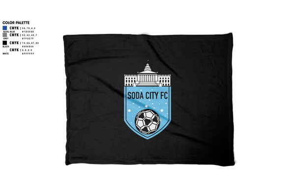 Blanket, Soda City FC, Men's Soccer, Teamtime, Team time, sublimation, custom sports apparel, team uniforms, spirit wear, spiritwear, sports uniforms, custom shirts, team store, custom team store, fundraiser sports, apparel fundraiser