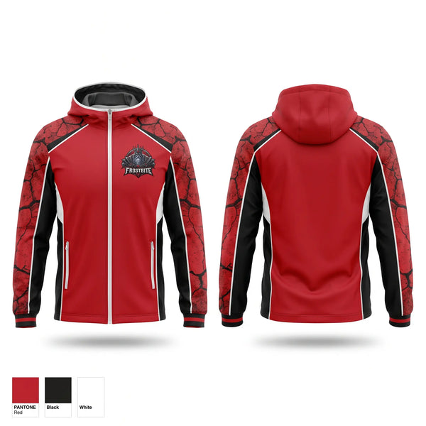 Windbreaker, Fargo Frostbite, , Teamtime, Team time, sublimation, custom sports apparel, team uniforms, spirit wear, spiritwear, sports uniforms, custom shirts, team store, custom team store, fundraiser sports, apparel fundraiser