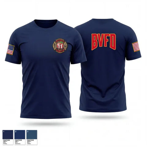 Short Sleeve Performance Shirt, Bloomfield Volunteer Fire Department, Fire Department, Teamtime, Team time, sublimation, custom sports apparel, team uniforms, spirit wear, spiritwear, sports uniforms, custom shirts, team store, custom team store, fundraiser sports, apparel fundraiser