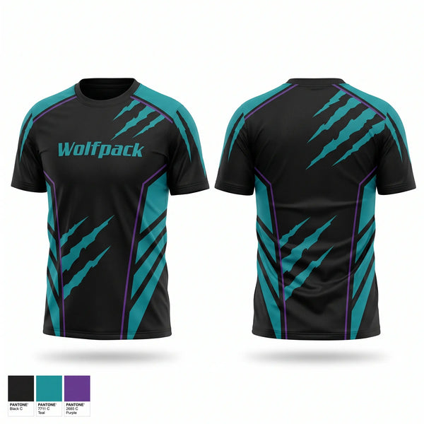 Soft Poly Tee Cotton Like Feel, Wolfpack, , Teamtime, Team time, sublimation, custom sports apparel, team uniforms, spirit wear, spiritwear, sports uniforms, custom shirts, team store, custom team store, fundraiser sports, apparel fundraiser