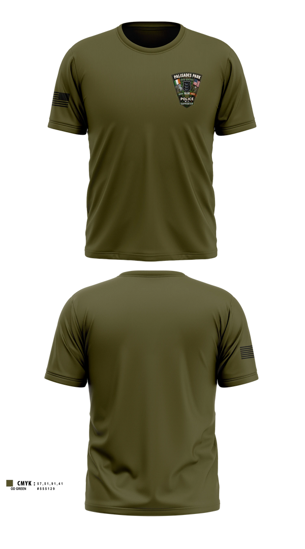 Short Sleeve Performance Shirt, Palisades Park Police Department Public, Police, Teamtime, Team time, sublimation, custom sports apparel, team uniforms, spirit wear, spiritwear, sports uniforms, custom shirts, team store, custom team store, fundraiser sports, apparel fundraiser