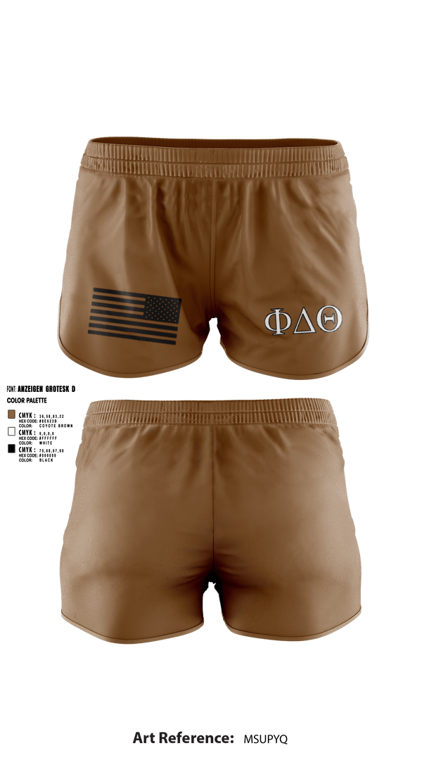 Ranger Panties, Phi Delta Theta, Army, Teamtime, Team time, sublimation, custom sports apparel, team uniforms, spirit wear, spiritwear, sports uniforms, custom shirts, team store, custom team store, fundraiser sports, apparel fundraiser