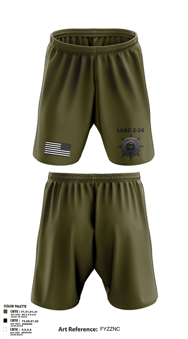 Athletic Shorts With Pockets, Laad 2-24, Marines, Teamtime, Team time, sublimation, custom sports apparel, team uniforms, spirit wear, spiritwear, sports uniforms, custom shirts, team store, custom team store, fundraiser sports, apparel fundraiser