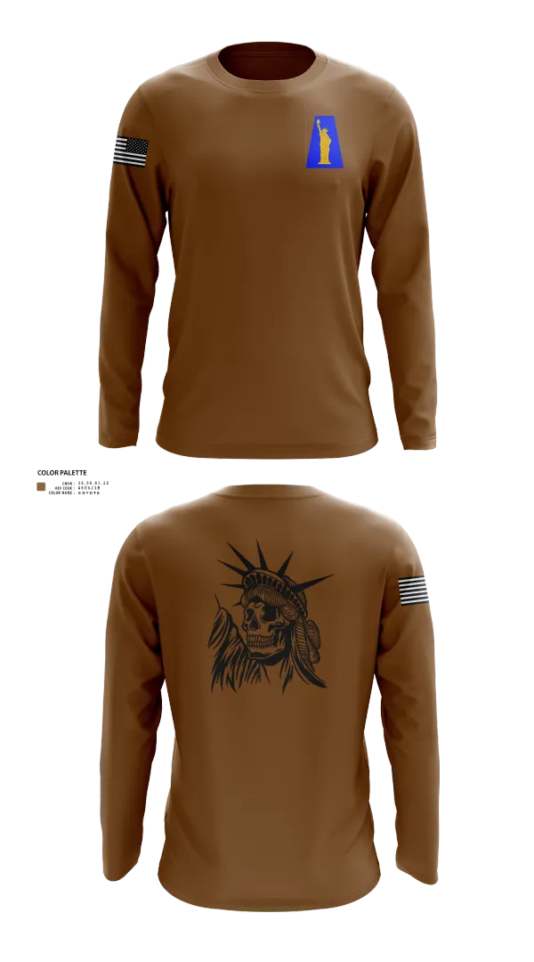 Long Sleeve Performance Shirt, 1019th Quartermaster Company, , Teamtime, Team time, sublimation, custom sports apparel, team uniforms, spirit wear, spiritwear, sports uniforms, custom shirts, team store, custom team store, fundraiser sports, apparel fundraiser