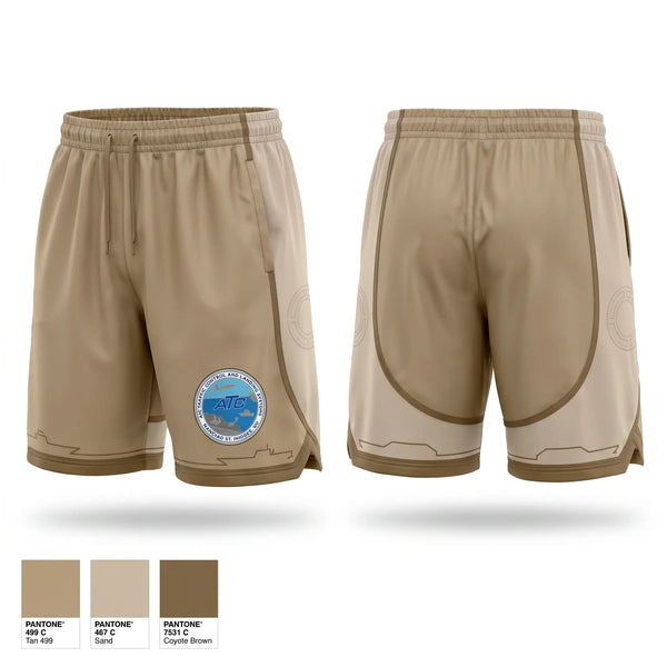 Athletic Shorts With Pockets, Air Traffic Control & Landing Systems Division, Navy, Teamtime, Team time, sublimation, custom sports apparel, team uniforms, spirit wear, spiritwear, sports uniforms, custom shirts, team store, custom team store, fundraiser sports, apparel fundraiser