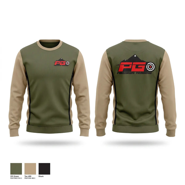 Crew Neck Sweatshirt, PG FIREARMS TRAINING L.L.C., , Teamtime, Team time, sublimation, custom sports apparel, team uniforms, spirit wear, spiritwear, sports uniforms, custom shirts, team store, custom team store, fundraiser sports, apparel fundraiser