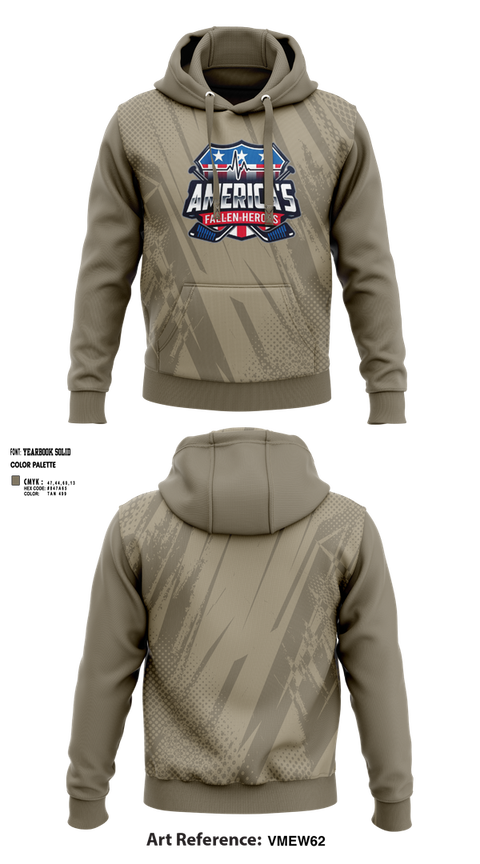 Hoodie, Fallen Heroes, Ice Hockey, Teamtime, Team time, sublimation, custom sports apparel, team uniforms, spirit wear, spiritwear, sports uniforms, custom shirts, team store, custom team store, fundraiser sports, apparel fundraiser