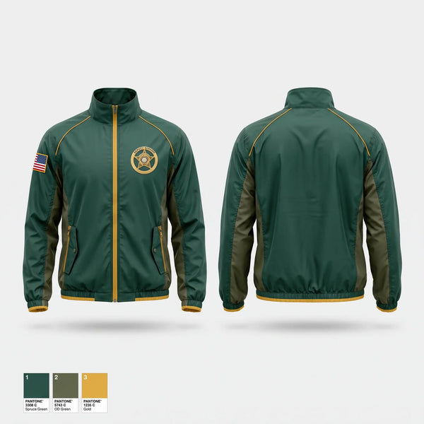 Windbreaker, McIntosh County Sheriff’s Office, Police, Teamtime, Team time, sublimation, custom sports apparel, team uniforms, spirit wear, spiritwear, sports uniforms, custom shirts, team store, custom team store, fundraiser sports, apparel fundraiser