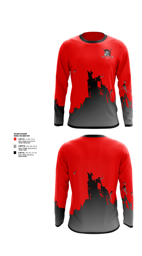 Long Sleeve Performance Shirt, Southeastern Trojans, Golf, Teamtime, Team time, sublimation, custom sports apparel, team uniforms, spirit wear, spiritwear, sports uniforms, custom shirts, team store, custom team store, fundraiser sports, apparel fundraiser