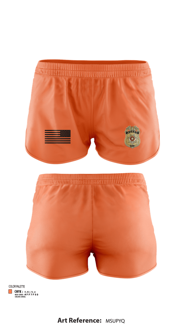 Ranger Panties, 8TH DA DTF MCU, Police, Teamtime, Team time, sublimation, custom sports apparel, team uniforms, spirit wear, spiritwear, sports uniforms, custom shirts, team store, custom team store, fundraiser sports, apparel fundraiser