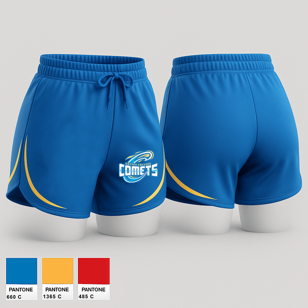 Womens Basketball Shorts, Cottey College Basketball, Women's Basketball, Teamtime, Team time, sublimation, custom sports apparel, team uniforms, spirit wear, spiritwear, sports uniforms, custom shirts, team store, custom team store, fundraiser sports, apparel fundraiser