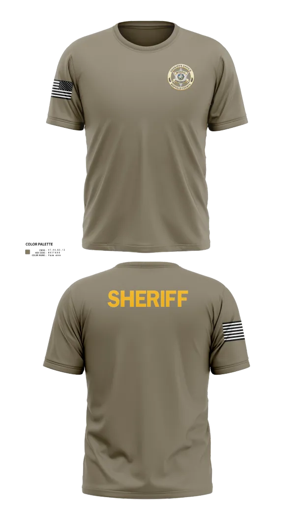 Short Sleeve Performance Shirt, Renville County Sheriff's Office, Police, Teamtime, Team time, sublimation, custom sports apparel, team uniforms, spirit wear, spiritwear, sports uniforms, custom shirts, team store, custom team store, fundraiser sports, apparel fundraiser