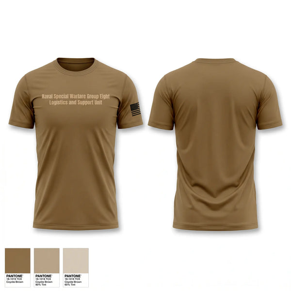 Short Sleeve Performance Shirt, Naval Special Warfare Group Eight Logistics and Support Unit, Navy, Teamtime, Team time, sublimation, custom sports apparel, team uniforms, spirit wear, spiritwear, sports uniforms, custom shirts, team store, custom team store, fundraiser sports, apparel fundraiser