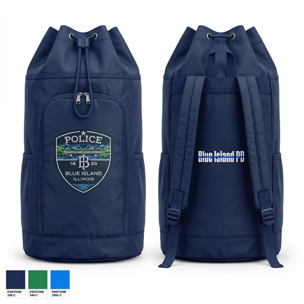 Gear Bag, Blue Island Police Department, Police, Teamtime, Team time, sublimation, custom sports apparel, team uniforms, spirit wear, spiritwear, sports uniforms, custom shirts, team store, custom team store, fundraiser sports, apparel fundraiser